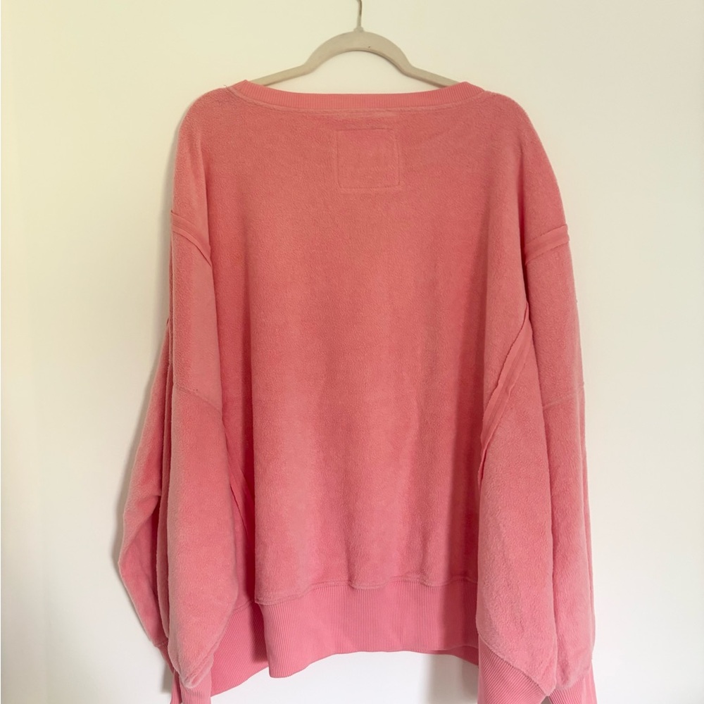 NWT American Eagle Pink Crew Neck Sweater - Picture 5 of 5
